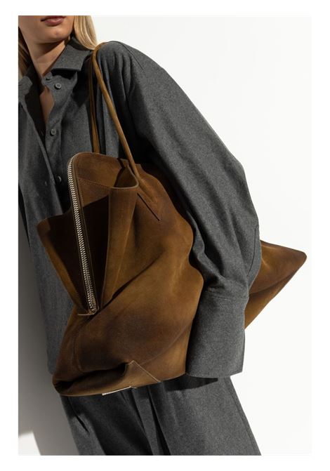 Borsa la passeggiata large  in marrone The Attico - donna THE ATTICO | 250WAH00057LBT108AA156